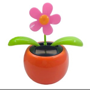 Kaktus Automaatne Swing Päikeseenergia Lilled Ehted Kaunistused Nukukujukesed Miniatuursed autode kodukaunistus