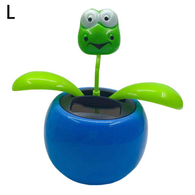 Kaktus Automaatne Swing Päikeseenergia Lilled Ehted Kaunistused Nukukujukesed Miniatuursed autode kodukaunistus