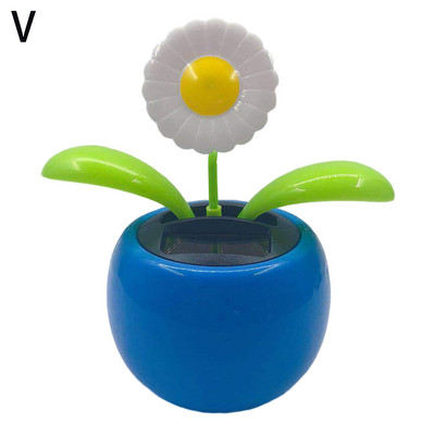 Kaktus Automaatne Swing Päikeseenergia Lilled Ehted Kaunistused Nukukujukesed Miniatuursed autode kodukaunistus