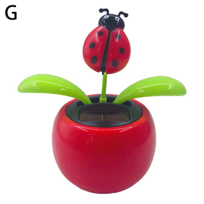 Kaktus Automaatne Swing Päikeseenergia Lilled Ehted Kaunistused Nukukujukesed Miniatuursed autode kodukaunistus