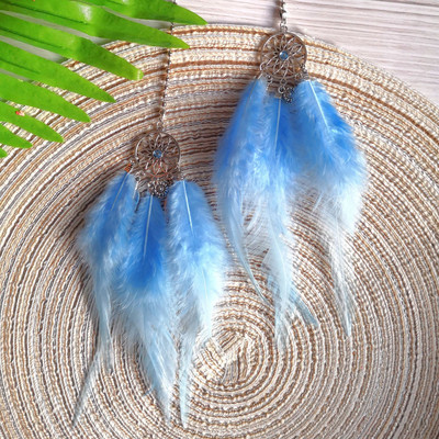 Mini Dream Catcher, accesoriu pentru pandantiv pentru mașină, interior pentru fete, oglindă cu pene, pandantiv agățat, decorațiuni pentru casă, ornament pentru mașină norocos pentru fete