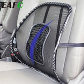 Univerzalni naslon za leđa u automobilu, masažna stolica za lumbalni dio, jastučić za struk, mrežasti jastučić za prozračivanje, za automobil, ured, dom