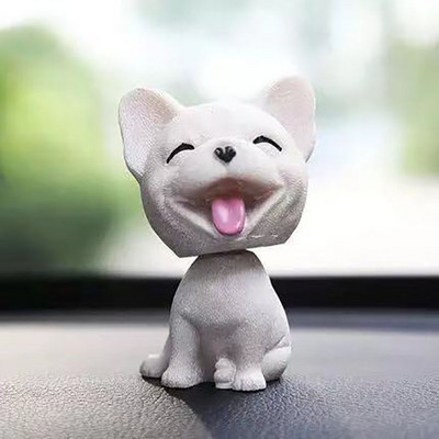 Ukras za automobil 9 cm Pas koji trese glavom Dekor nadzorne ploče automobila Klimajuće Psić Igračke Husky Teddy Pomeranian Kućna soba Auto dodaci