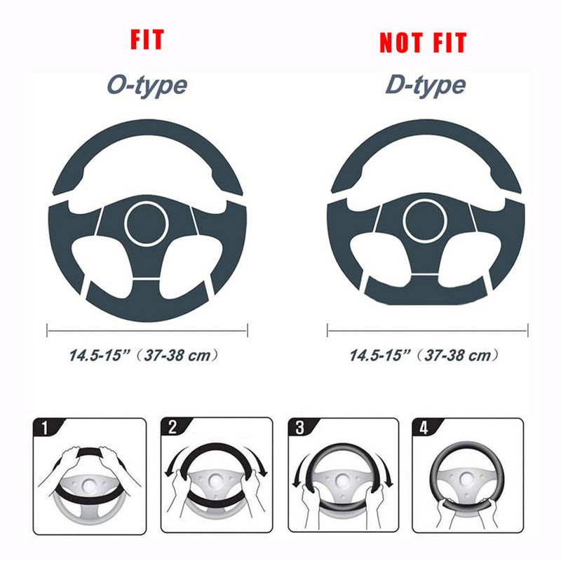 38 cm pūkuotas vairo dangtelis Pliušiniai vairo dangteliai su Bling kalnų krištolo deimantiniu šiltu dangteliu žiemai mergaitei