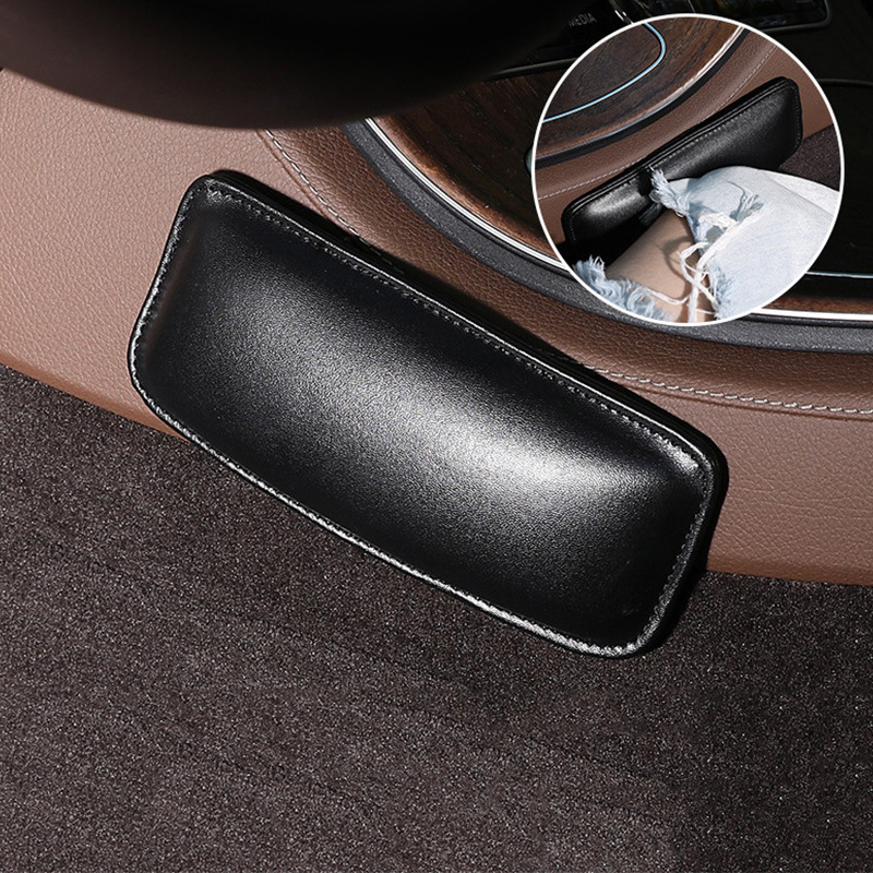 Kožni jastučić za koljena za jastuk za unutrašnjost automobila, udoban elastični jastuk, memorijska pjena, univerzalni dodaci za potporu bedra 18x8,2 cm