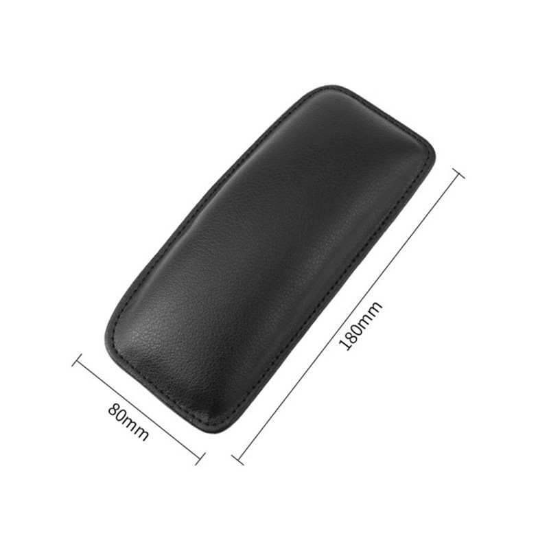 Kožni jastučić za koljena za jastuk za unutrašnjost automobila, udoban elastični jastuk, memorijska pjena, univerzalni dodaci za potporu bedra 18x8,2 cm