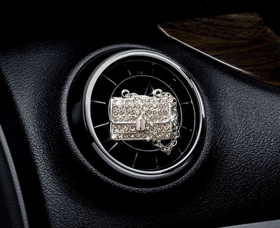 Autós légfrissítő Auto Outlet parfüm Clip Bling autós kiegészítők lányok pénztárca magas sarkú autó illat diffúzor Elegáns autó dekoráció