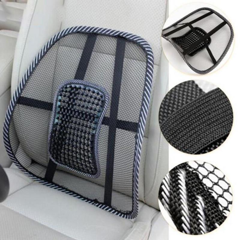 Oslonac za naslon stolca Masažni jastuk Mrežasto olakšanje za lumbalni dio uredske stolice Potporni nosač za naslon za naslon stolca Sjedalo za lumbalni dio Jastuk za automobil Kamion H H4R2