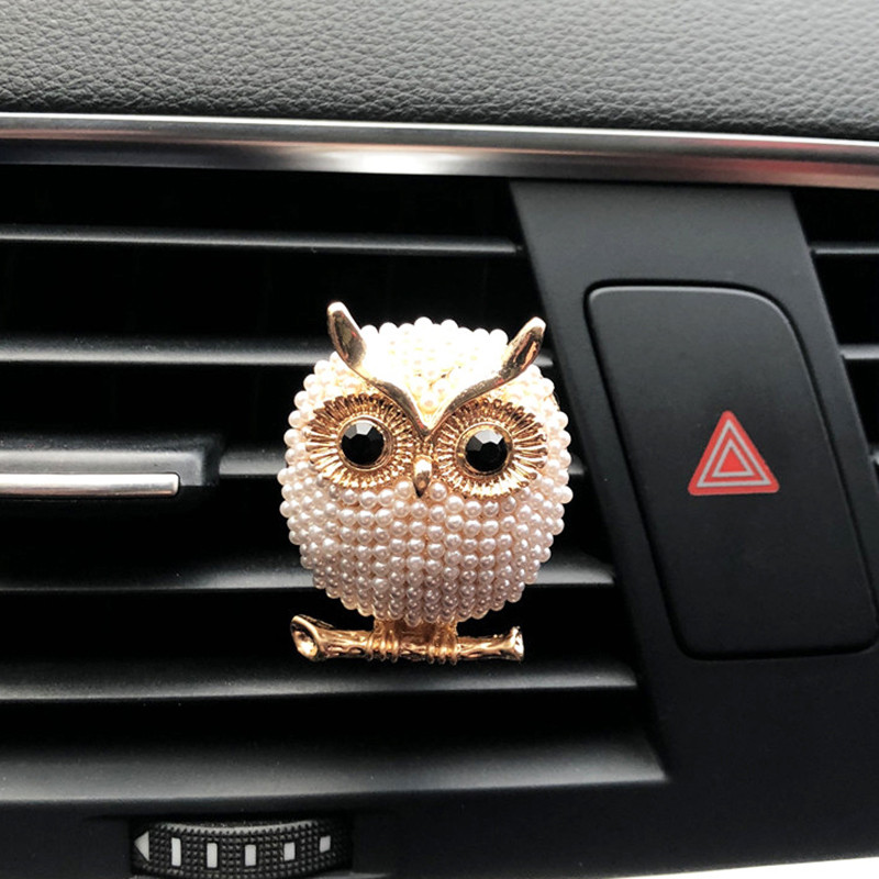 Pearl Owl Dekoracija za automobil Osvježivač zraka za automobil Auto Outlet Stezaljka za parfeme Difuzor aroma za automobil Dodaci za automobil Auto ukrasi Pokloni