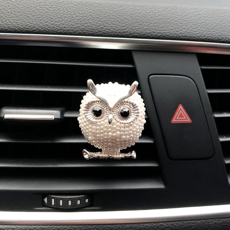 Pearl Owl Dekoracija za automobil Osvježivač zraka za automobil Auto Outlet Stezaljka za parfeme Difuzor aroma za automobil Dodaci za automobil Auto ukrasi Pokloni