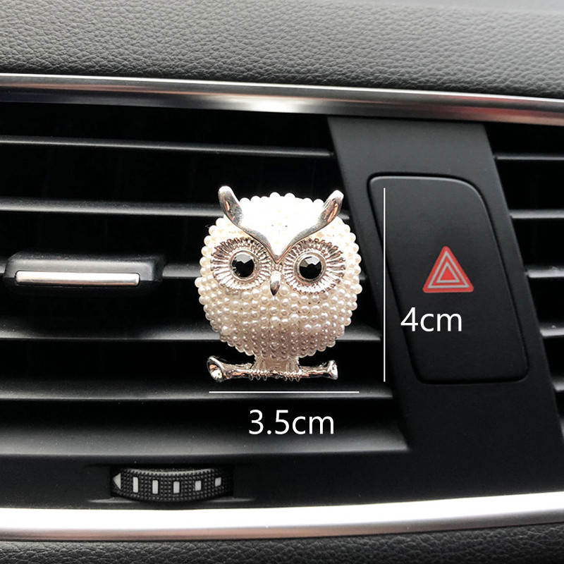 Pearl Owl Dekoracija za automobil Osvježivač zraka za automobil Auto Outlet Stezaljka za parfeme Difuzor aroma za automobil Dodaci za automobil Auto ukrasi Pokloni