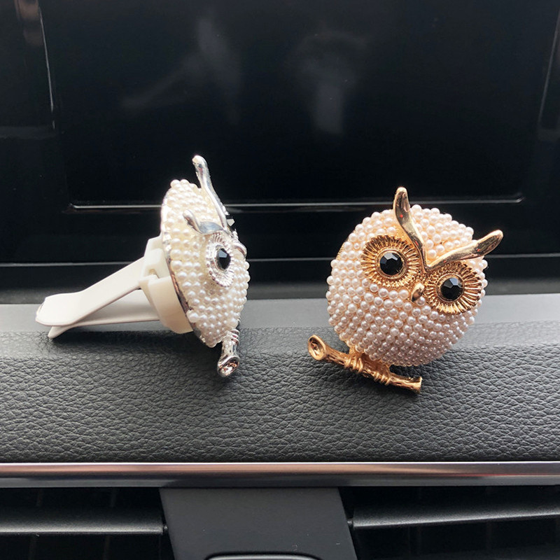 Pearl Owl Dekoracija za automobil Osvježivač zraka za automobil Auto Outlet Stezaljka za parfeme Difuzor aroma za automobil Dodaci za automobil Auto ukrasi Pokloni