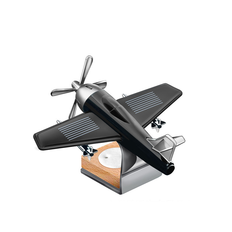 Difuzor de aromoterapie Gamă largă Ornament interior de lungă durată Model de avion cu energie solară Odorizant Accesorii auto