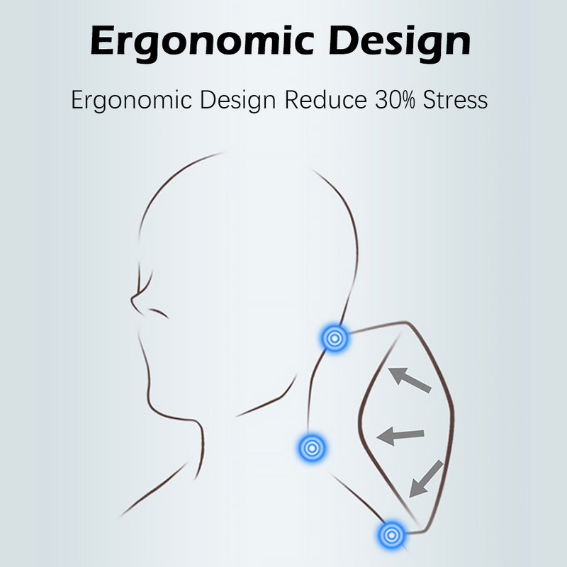 Deréktámasz autóülés derékpárna memóriahab masszírozó nyaki fejtámla párna autós székhez Otthoni iroda Fájdalomcsillapítás