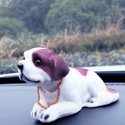 Auto Lutka Husky Beagle St Bernard ovčar Shake Head Pas Unutarnja dekoracija automobila Slatki kreativni poklon Ukras za stol