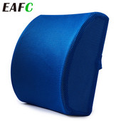 3 spalvų minkštos atminties putos medienos atrama nugaros masažuoklis pagalvė nugaros masažuoklis juosmens pagalvėlė automobilio kėdei Namų biuras malšina skausmą