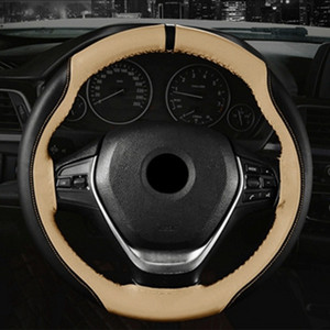 „Pasidaryk pats“ automobilio vairo dangtis Dirbtinės odos pynė ant vairo su adata ir sriegiais vidaus priedais