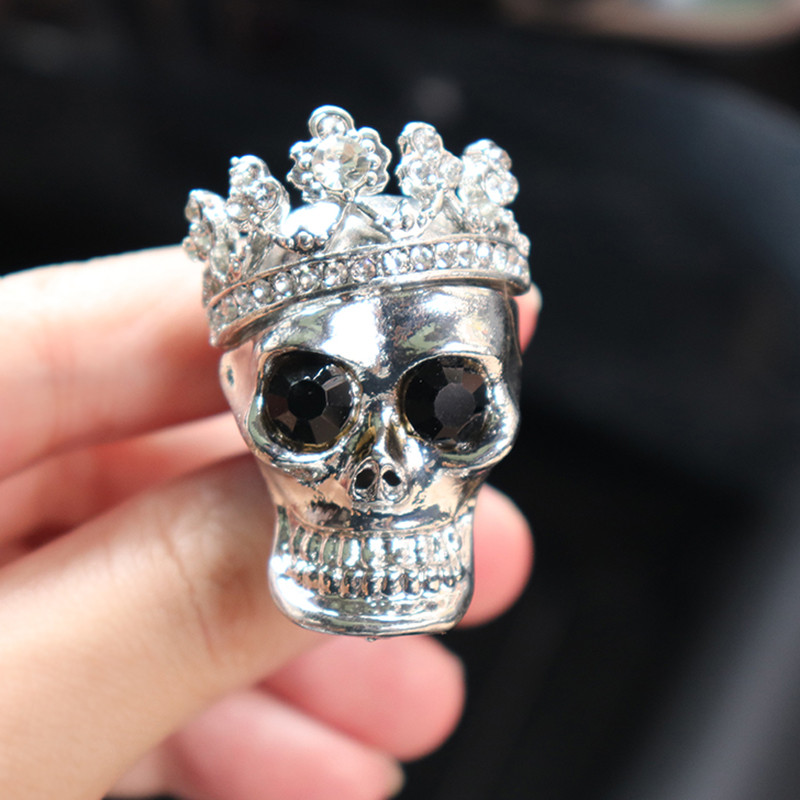 Cool Skull Dekoracija automobila Aroma u automobilu Difuzor arome Ventilacijski otvor Parfemske kopče Mirisi za automobile Miris Mirisi Dodaci za automobile Auto
