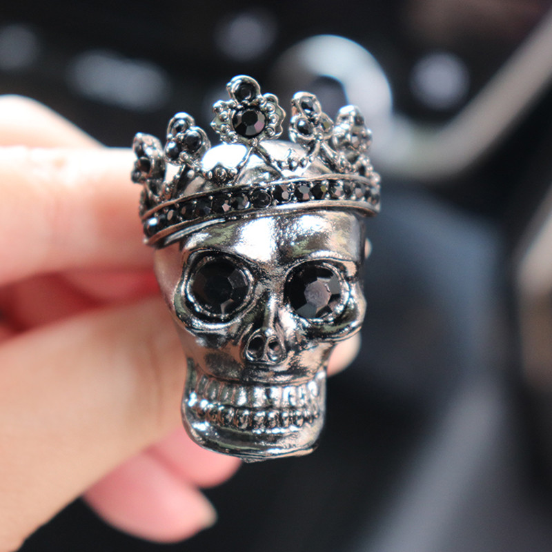 Cool Skull Dekoracija automobila Aroma u automobilu Difuzor arome Ventilacijski otvor Parfemske kopče Mirisi za automobile Miris Mirisi Dodaci za automobile Auto