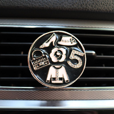 Νέο πορτοφόλι ντεκόρ αυτοκινήτου αποσμητικό αέρα 2021 In Auto Outlet Κλιπ αρώματος Αυτοκινήτου Διαχύτης αρωμάτων αυτοκινήτου Bling Εσωτερικά αξεσουάρ αυτοκινήτου για κορίτσια