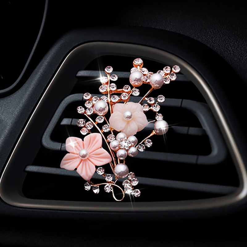 Elegantni buket Osvježivač zraka za automobil Auto Outlet Clip Difuzor mirisa za automobil Dekoracija interijera automobila Kristalni dodaci za automobil Pokloni za djevojčice