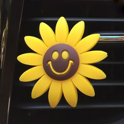 Suncokret Osvježivač zraka Slatki auto Parfem Otvor za ventilaciju Difuzor mirisa za automobil Auto Interior Decor Dodaci za automobile za djevojčice