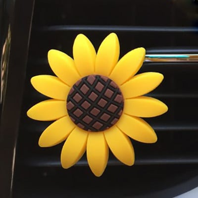 Suncokret Osvježivač zraka Slatki auto Parfem Otvor za ventilaciju Difuzor mirisa za automobil Auto Interior Decor Dodaci za automobile za djevojčice
