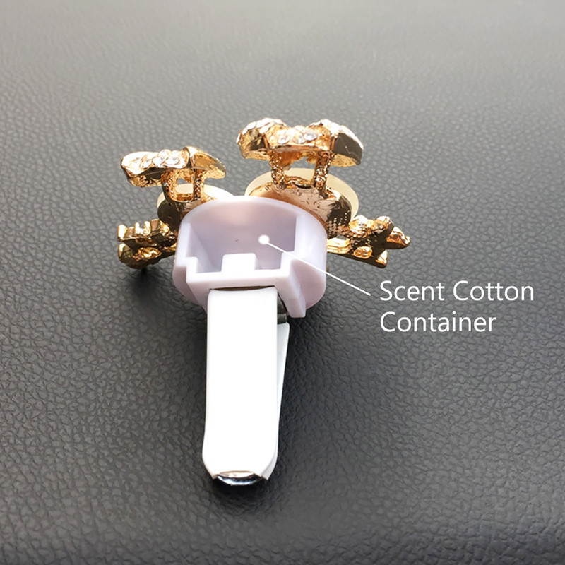 Owls Decor In Car Osvježivač zraka Automatski izlaz Parfem Klip za ventilacijski otvor Miris mirisa Difuzor mirisa automobila Bling Dodaci za automobil Auto
