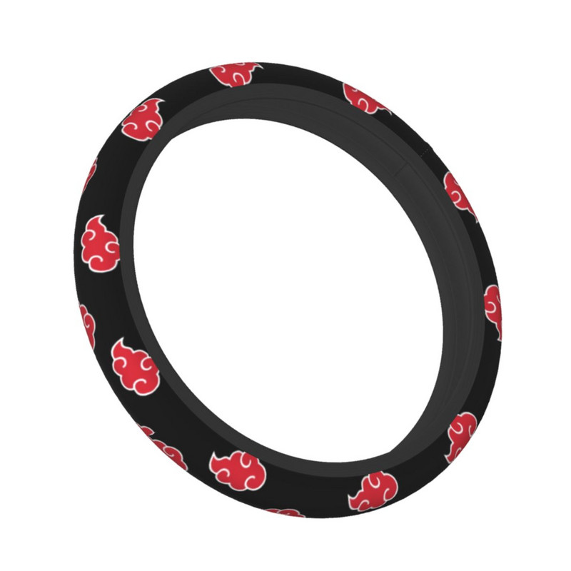 38 cm-es Akatsuki Neji Konoha autó kormánykerék borítás piros felhő Uchiha Itachi Sasuke univerzális kormánykerék védő
