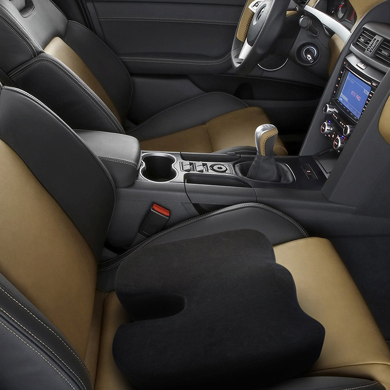 Ortopedski udobni jastuk za sjedalo od memorijske pjene, uredska stolica za invalidska kolica i jastučići za autosjedalicu, jastuk za potporu donjeg dijela leđa