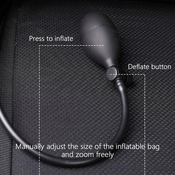 Car Dynamic Airbag Support Υποστήριξη οσφυϊκού μαξιλαριού πλάτης για Auto Universal Πλάτη Καθίσματος Μέση Χειροκίνητα αξεσουάρ αντλίας αέρα