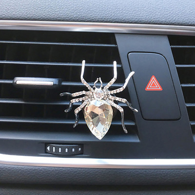 Kreatív autós kiegészítők lányoknak Autós légfrissítő autódíszekben Spider Air Szellőző Clip Illat Autóillat Diffúzor Ajándékok
