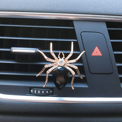 Kreatív autós kiegészítők lányoknak Autós légfrissítő autódíszekben Spider Air Szellőző Clip Illat Autóillat Diffúzor Ajándékok