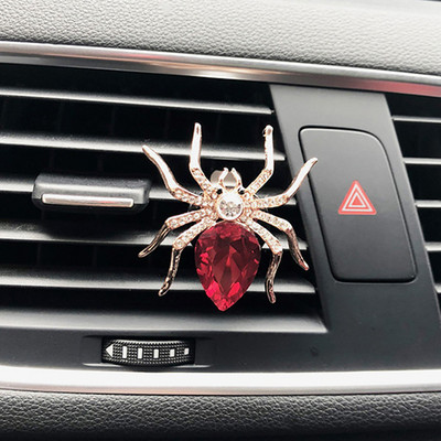 Kreatív autós kiegészítők lányoknak Autós légfrissítő autódíszekben Spider Air Szellőző Clip Illat Autóillat Diffúzor Ajándékok