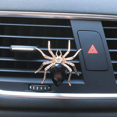 Kreatív autós kiegészítők lányoknak Autós légfrissítő autódíszekben Spider Air Szellőző Clip Illat Autóillat Diffúzor Ajándékok