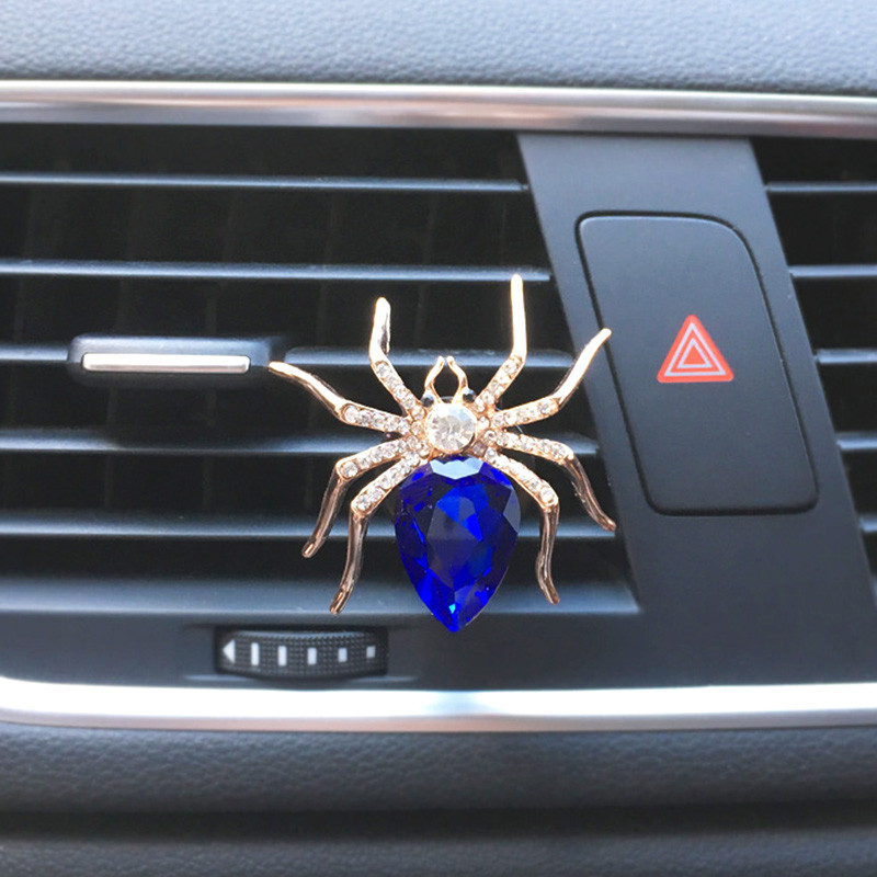 Kreatív autós kiegészítők lányoknak Autós légfrissítő autódíszekben Spider Air Szellőző Clip Illat Autóillat Diffúzor Ajándékok