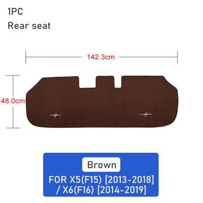 AIRSPEED Flanel za BMW X5 G05 F15 X6 F16 X1 F48 Dodaci Komplet presvlaka za autosjedalice Jastuk Prednja stražnja sjedala Zaštitna podloga