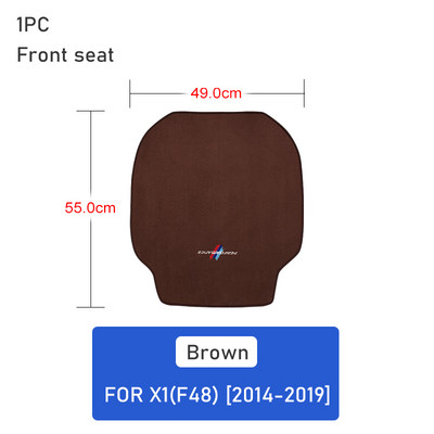 AIRSPEED Flanel za BMW X5 G05 F15 X6 F16 X1 F48 Dodaci Komplet presvlaka za autosjedalice Jastuk Prednja stražnja sjedala Zaštitna podloga