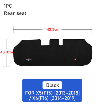 AIRSPEED Flanel za BMW X5 G05 F15 X6 F16 X1 F48 Dodaci Komplet presvlaka za autosjedalice Jastuk Prednja stražnja sjedala Zaštitna podloga