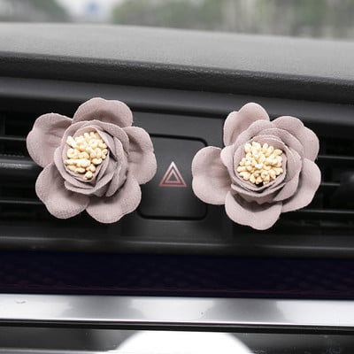 Cvjetni osvježivači zraka za automobile u dekoru za auto utičnicu Aroma Difuzor mirisa Miris automobila Miris Auto Parfem Stezaljka Dodaci za automobile za žene