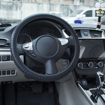 Automobilska silikonska maska za volan, školjka, otporna na klizanje, dodaci za automobile za Audi, Nissan, Peugeot, Hondu, KIA, Hyundai, LADA, BMW itd.
