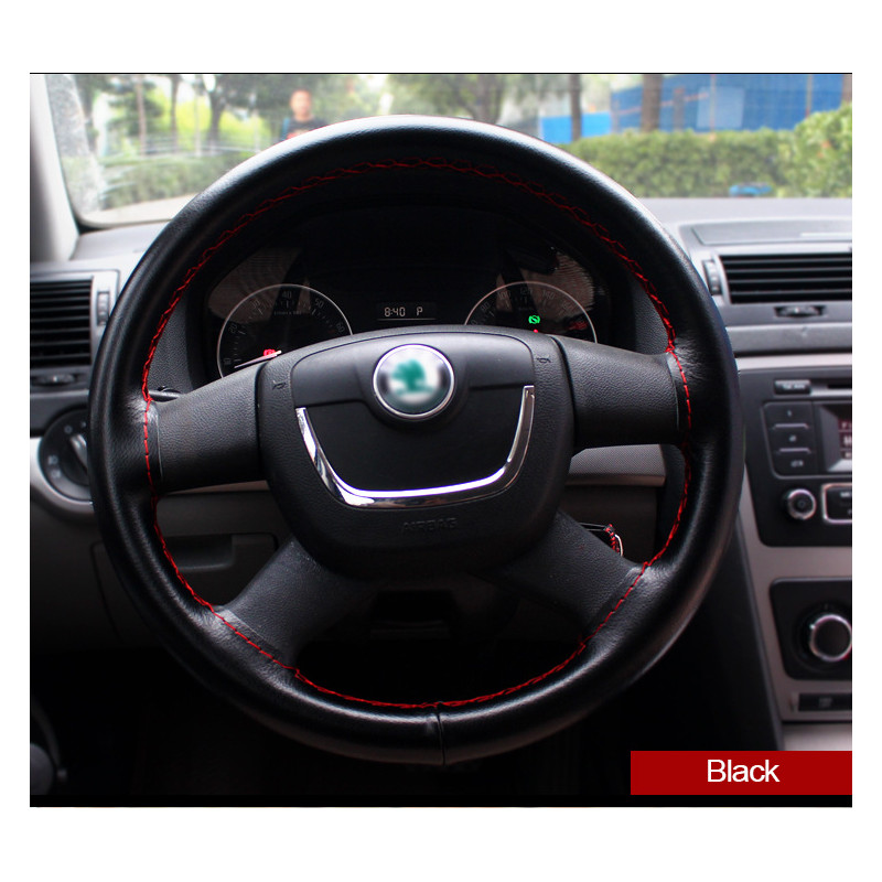 WCaRFun Braid rooliratta kate Autode põimimiskatted roolirattal autode sisustustarvikute jaoks