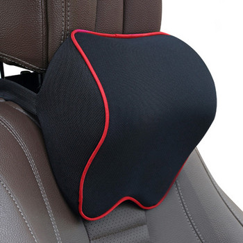 Memory Foam Υποστήριξη πλάτης αυτοκινήτου Μασάζ Μαξιλάρι οσφυϊκής στήριξης Εργονομικό μαξιλάρι στήριξης αυχένα μέσης για καρέκλα γραφείου αυτοκινήτου