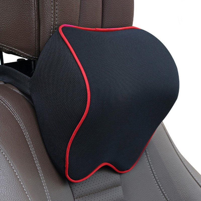Memóriahabos autós háttámla Masszázs deréktámasztó párna Ergonomikus deréktámla párna Auto Seat irodai székhez