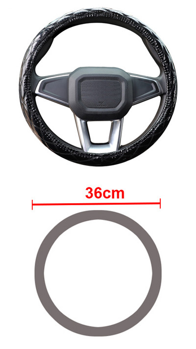 Funda Volante autó kormánykerék burkolata 36 38 40 42 45 47 50 CM Stuurhoes fonathoz a kormányon Volant 