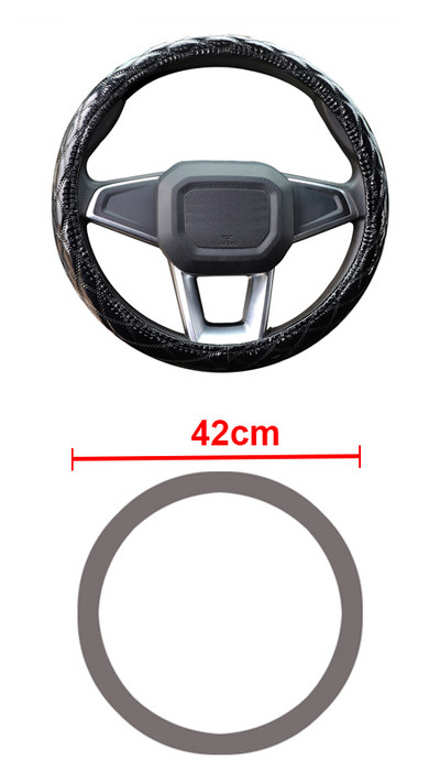 Funda Volante autó kormánykerék burkolata 36 38 40 42 45 47 50 CM Stuurhoes fonathoz a kormányon Volant 