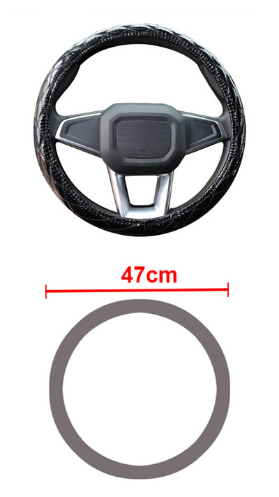 Funda Volante autó kormánykerék burkolata 36 38 40 42 45 47 50 CM Stuurhoes fonathoz a kormányon Volant 