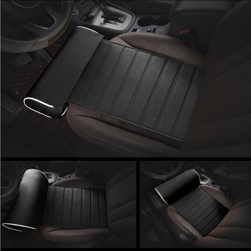 Universali automobilio sėdynės pagalvė pėdos atrama pagalvė kojų atrama Ilgesnė automobilio sėdynės pagalvė Oda kojų pagalvėlė Kelių pagalvėlė šlaunų atrama