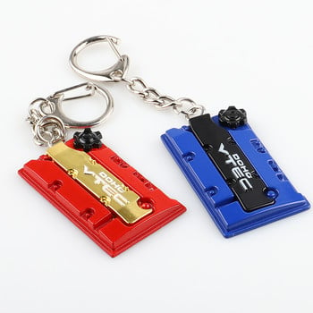 Μεταλλικό μπρελόκ αυτοκινήτου JDM Keychain Vtec Κινητήρας DOHC Κάλυμμα βαλβίδας μπρελόκ για Honda F20c