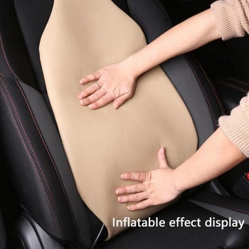 Δυναμική υποστήριξη αερόσακου Οσφυϊκού μαξιλαριού Έξυπνη οσφυϊκή υποστήριξη για αυτοκίνητο καθολική πλάτη καθίσματος Μέση Χειροκίνητη αντλία αέρα